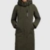 Khujo LofiCappotto InvernaleDunkelgrün Donna Cappotti KH121U1CX-M11