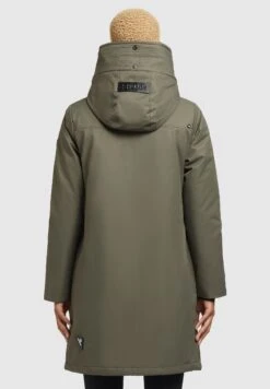 Khujo LisadCappotto InvernaleKhaki Grün Donna Cappotti KH121U16E-N11 -Vendite Khujo 9479589237be464981329f986168b90c