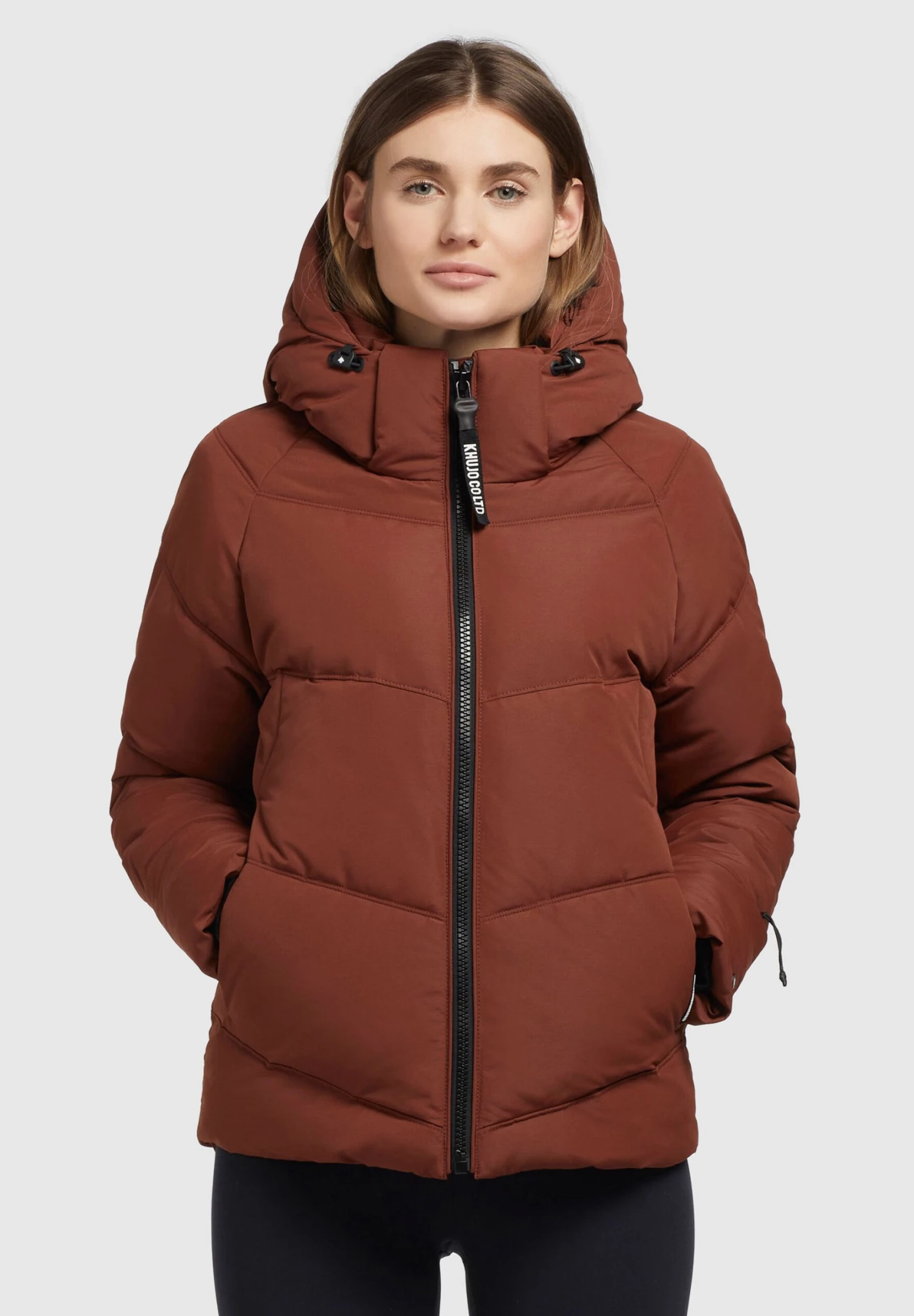 Khujo MontyGiacca InvernaleRotbraun Donna Giacche E Blazer KH121U1AQ-O11 1 Khujo MontyGiacca InvernaleRotbraun Donna Giacche E Blazer KH121U1AQ-O11