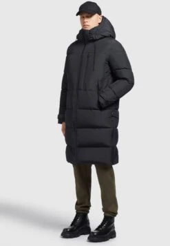 Khujo MarvisCappotto InvernaleSchwarz Uomo Cappotti KH122T0FZ-Q11 -Vendite Khujo 96dfdd7d6fe74336ba042eec35cd53b4