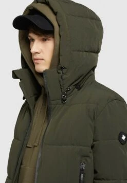 Khujo TurrelGiacca InvernaleDunkelgrün Uomo Giacche KH122T0DW-M11 -Vendite Khujo 97c9369afa114e47be64a999c95e92d6