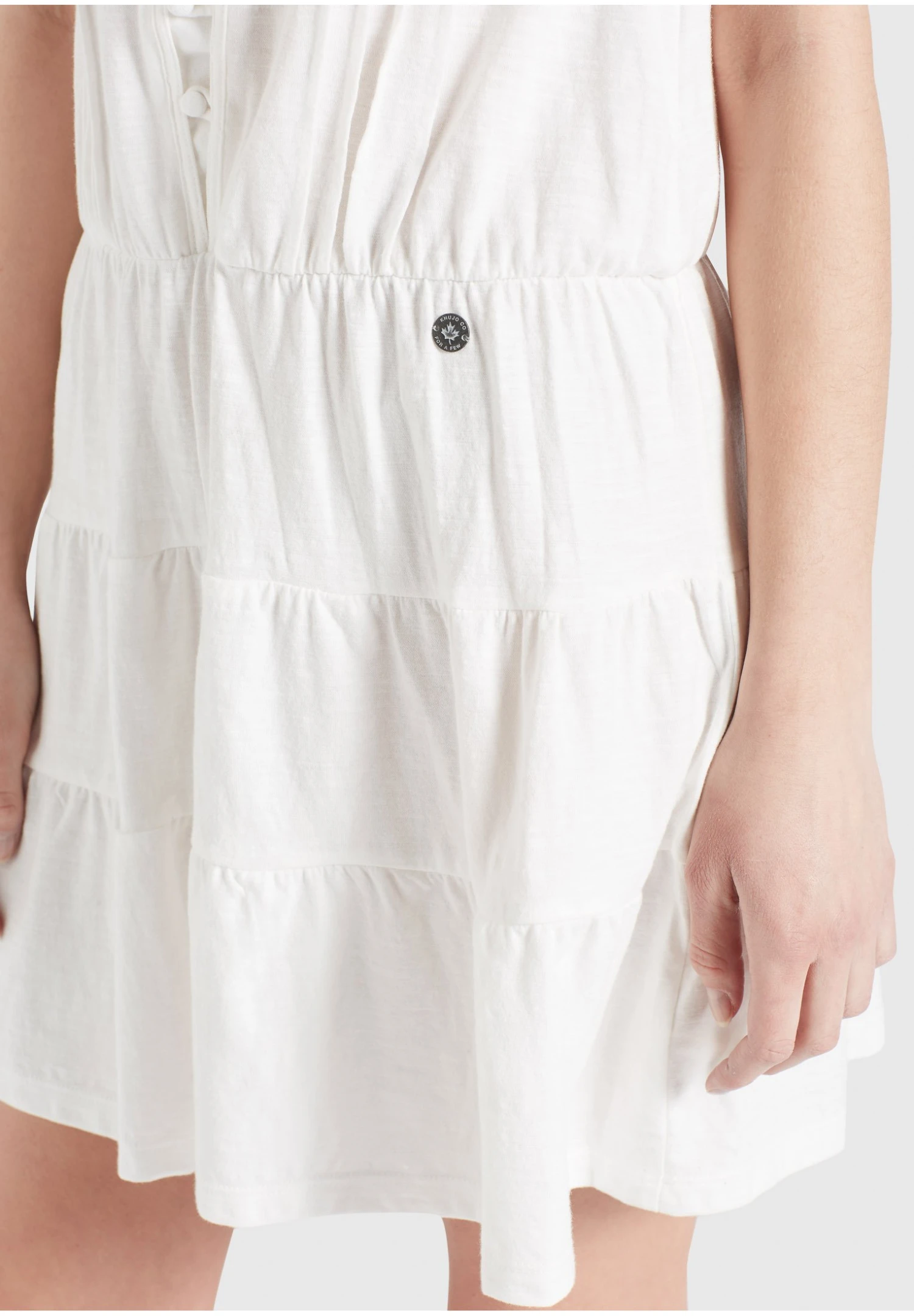 Khujo KapuaVestito EstivoWeiß Donna Vestiti KH121C0DL-A11 8 Khujo KapuaVestito EstivoWeiß Donna Vestiti KH121C0DL-A11 - immagine 8