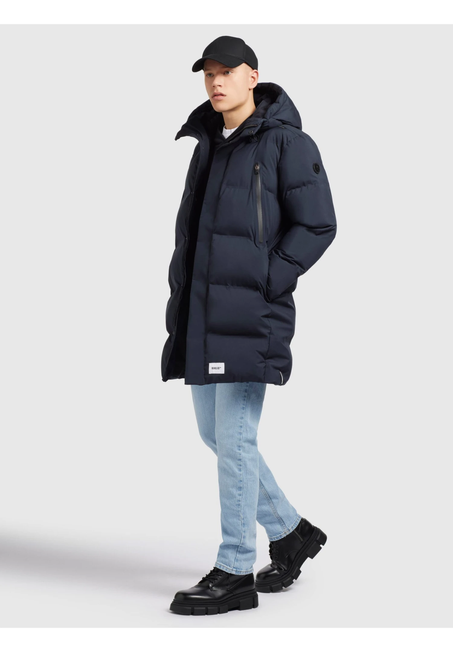 Khujo MorseCappotto InvernaleDunkelblau Uomo Cappotti KH122T0FQ-K11 7 Khujo MorseCappotto InvernaleDunkelblau Uomo Cappotti KH122T0FQ-K11 - immagine 7