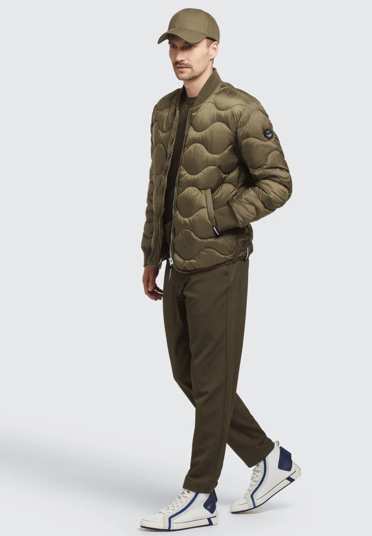 Khujo PiccoGiacca Da Mezza StagioneOlivgrün Uomo Giacche KH122T0F6-N11 4 Khujo PiccoGiacca Da Mezza StagioneOlivgrün Uomo Giacche KH122T0F6-N11 - immagine 4