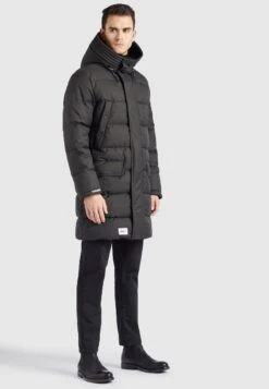 Khujo TawaiCappotto InvernaleDunkelgrau Uomo Cappotti KH122T0CX-C11 -Vendite Khujo 9ffa0446521a45fb8d3380eb929d65b7