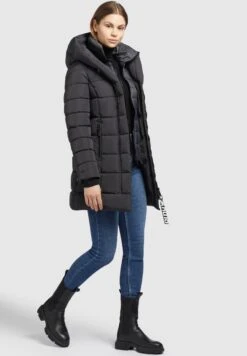 Khujo StexCappotto InvernaleDunkelgrau Donna Cappotti KH121U1BW-C11 -Vendite Khujo a04bafc4620347f2a2ca2889ca8bfdb2