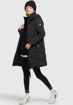 Khujo Fitt LightCappotto InvernaleSchwarz Donna Cappotti KH121U144-Q12 -Vendite Khujo a07fed59f2f6456d93f8adb60b23f934