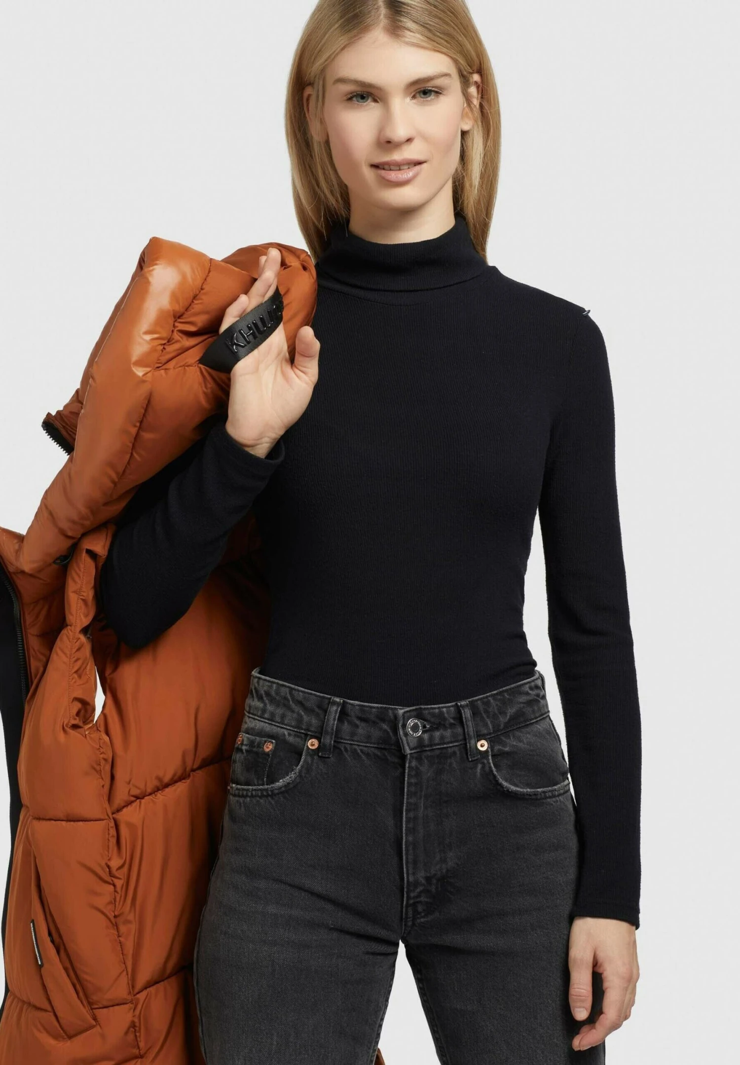 Khujo LynnSmanicatoOrangebraun Donna Giacche E Blazer KH121U1CD-H11 5 Khujo LynnSmanicatoOrangebraun Donna Giacche E Blazer KH121U1CD-H11 - immagine 5