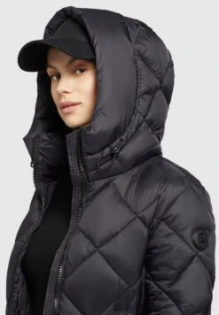 Khujo HelviCappotto InvernaleSchwarz Donna Cappotti KH121U1AR-Q11 -Vendite Khujo a2c48462375c45f697e29eff46b70cad