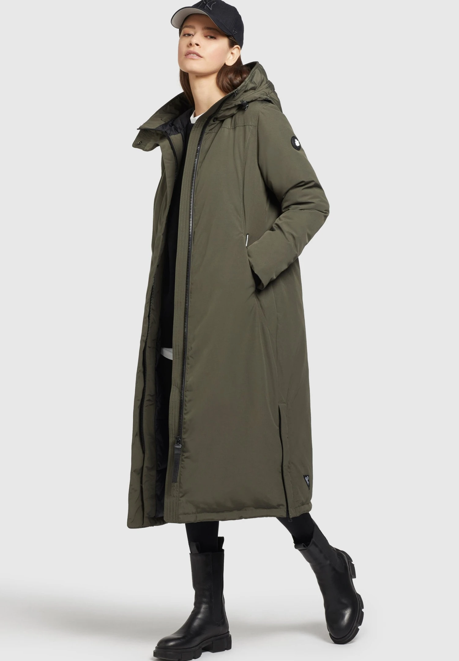 Khujo AbellaCappotto InvernaleOlivgrün Donna Cappotti KH121U16D-N11 2 Khujo AbellaCappotto InvernaleOlivgrün Donna Cappotti KH121U16D-N11 - immagine 2