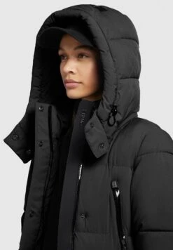 Khujo Cappotto InvernaleSchwarz Donna Cappotti KH121U15P-Q11 -Vendite Khujo a3ede0a6b3ff46cba0cf73eed80f1136