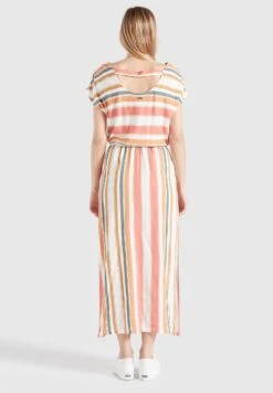 Khujo DoreenVestito LungoMehrfarbig Gestreift Donna Vestiti KH121C0DM-A12 -Vendite Khujo a40a2b10c0e2483aa03776b4d99e820c