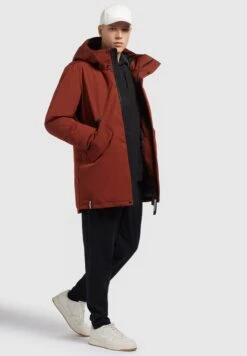 Khujo Reach - Cappotto Invernale - Rotbraun -Vendite Khujo a49328aa0fd94424995c8cf8838381bf