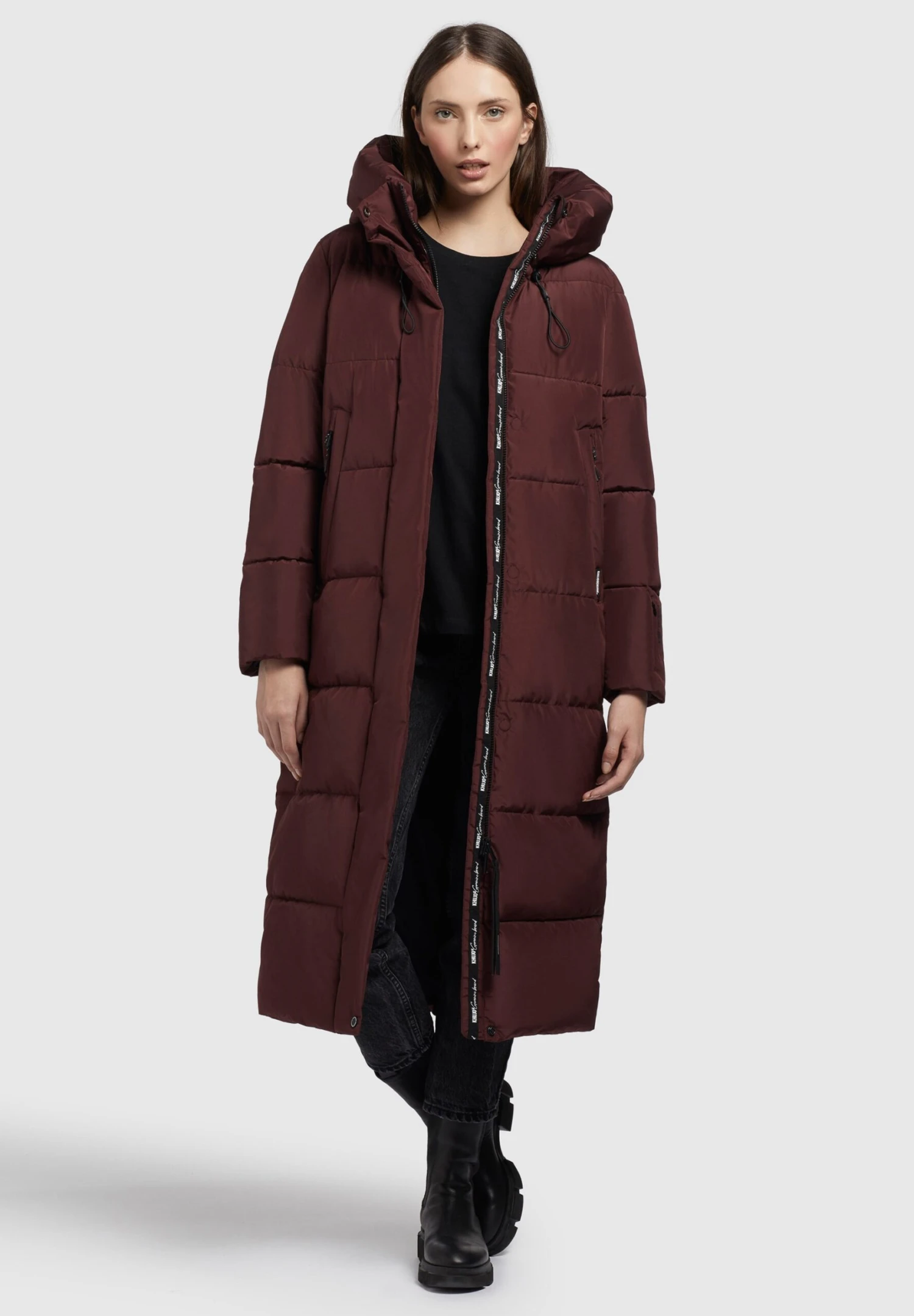 Khujo SoulaniCappotto InvernaleWeinrot Donna Cappotti KH121U1BK-G11 7 Khujo SoulaniCappotto InvernaleWeinrot Donna Cappotti KH121U1BK-G11 - immagine 7