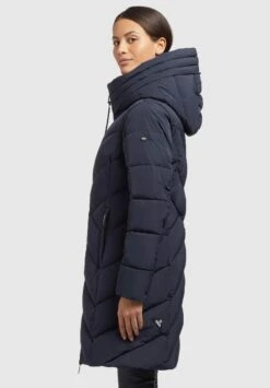 Khujo ForminCappotto InvernaleDunkelblau Donna Cappotti KH121U19K-K11 -Vendite Khujo a5dc548409c34dbf95cb7ee6b36db0b7