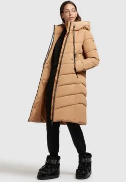 Khujo KlaydCappotto InvernaleOcker Donna Cappotti KH121U14O-E11 -Vendite Khujo a71f5ff66cf64e9fbbf98bb8fe64db11