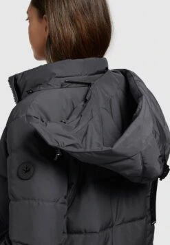 Khujo KleoCappotto InvernaleDunkelgrau Donna Cappotti KH121U15Q-C11 -Vendite Khujo a7968881a30642888592ef9fea4df01b