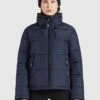 Khujo TubaGiacca InvernaleDunkelblau Donna Giacche E Blazer KH121U10H-K11