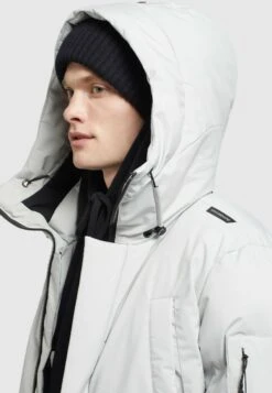 Khujo ChesterCappotto InvernaleHellgrau Uomo Cappotti KH122T0DG-C11 -Vendite Khujo a8d0e6550b5b4c429e159dce019d7df9