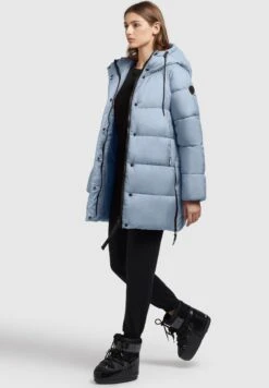 Khujo FraneeCappotto InvernaleHellblau Donna Cappotti KH121U16A-K11 -Vendite Khujo a95361ddc7c040149cc8c6b7c4f60f16