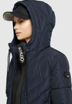 Khujo MuggCappotto InvernaleDunkelblau Donna Cappotti KH121U152-K11 -Vendite Khujo a9a30313c5394555a5944d11c45407ee