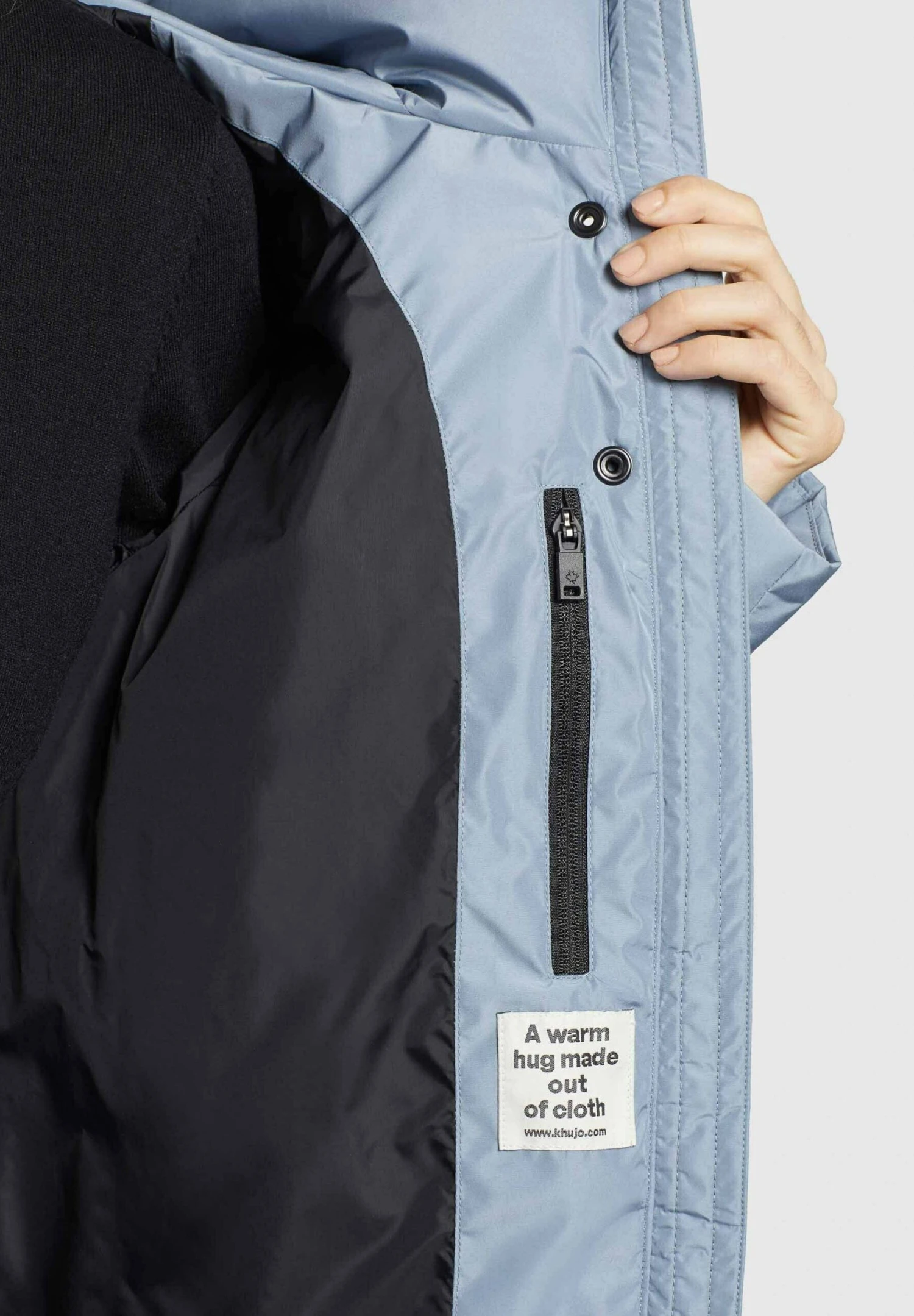 Khujo Jordis 4Cappotto InvernaleHellblau Donna Cappotti KH121U14D-K11 5 Khujo Jordis 4Cappotto InvernaleHellblau Donna Cappotti KH121U14D-K11 - immagine 5