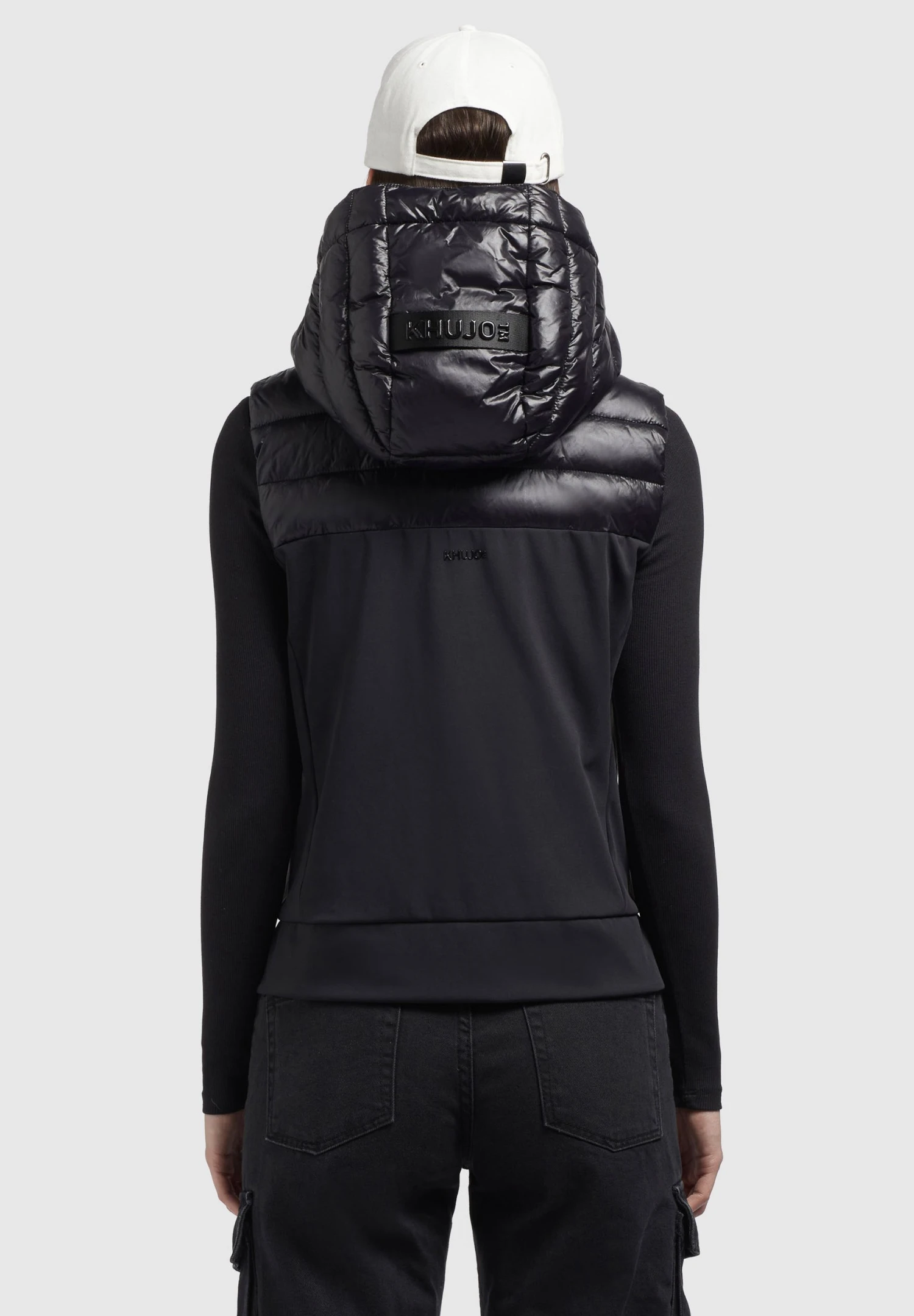 Khujo Fabia ShinySmanicatoSchwarz Donna Giacche E Blazer KH121U18F-Q11 3 Khujo Fabia ShinySmanicatoSchwarz Donna Giacche E Blazer KH121U18F-Q11 - immagine 3