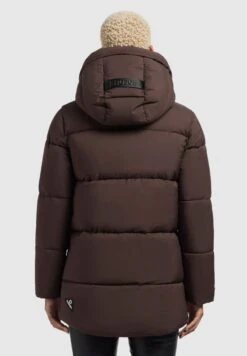 Khujo Soraya MattCappotto InvernaleDunkelbraun Donna Cappotti KH121U1BN-O11 -Vendite Khujo aaffda5a1e844cef9dc45d217cbf0e47