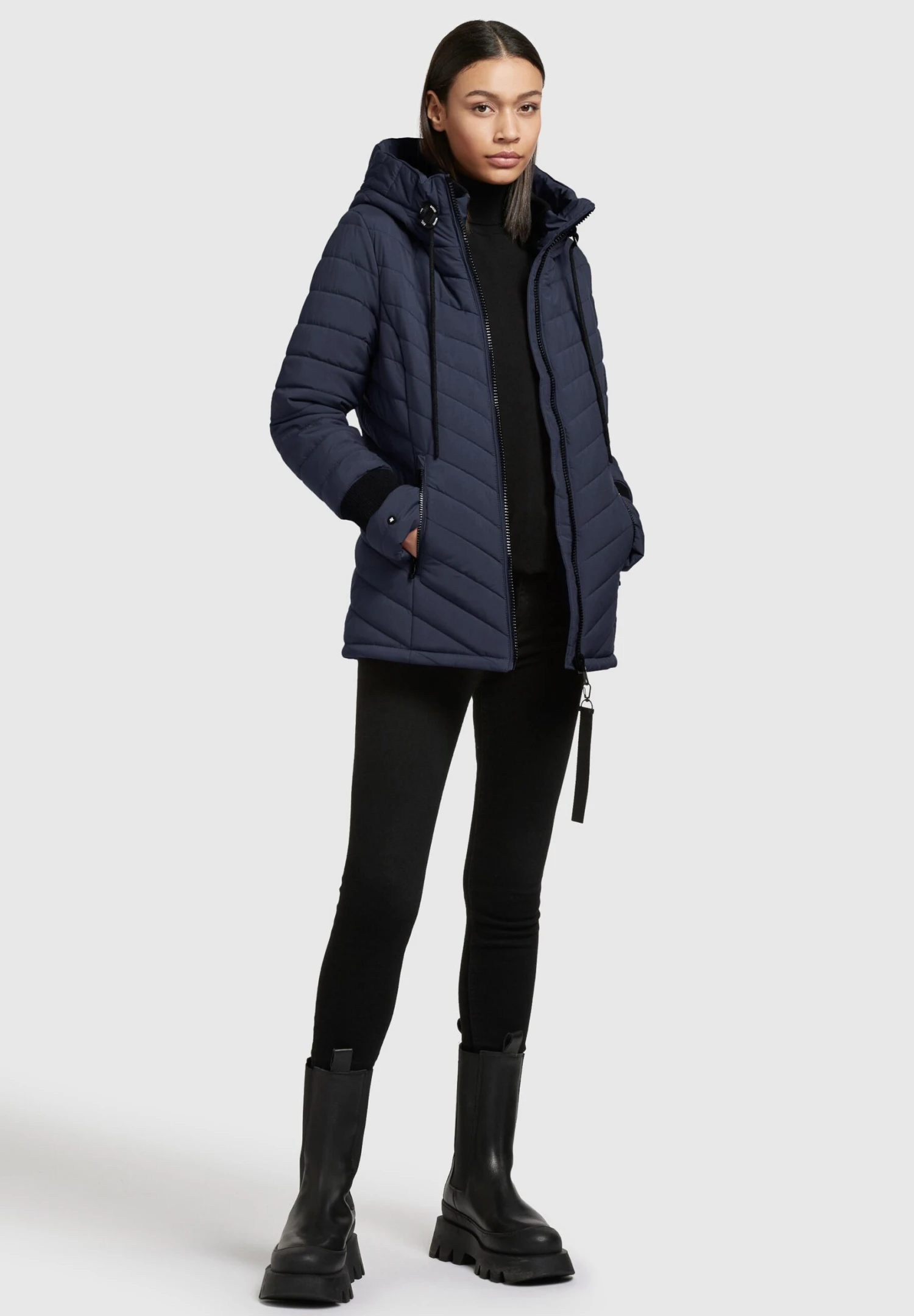 Khujo Patt LightGiacca InvernaleDunkelblau Donna Giacche E Blazer KH121U13V-K11 2 Khujo Patt LightGiacca InvernaleDunkelblau Donna Giacche E Blazer KH121U13V-K11 - immagine 2