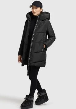 Khujo Jordis 4Cappotto InvernaleSchwarz Donna Cappotti KH121U14D-Q11 -Vendite Khujo acdb704b0efa4c5f8a74353185f22e3e