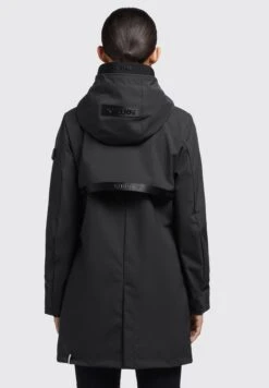 Khujo IzafImpermeabileSchwarz Donna Cappotti KH121U18R-Q11 -Vendite Khujo ad26ed270223426ca9025f419c527406