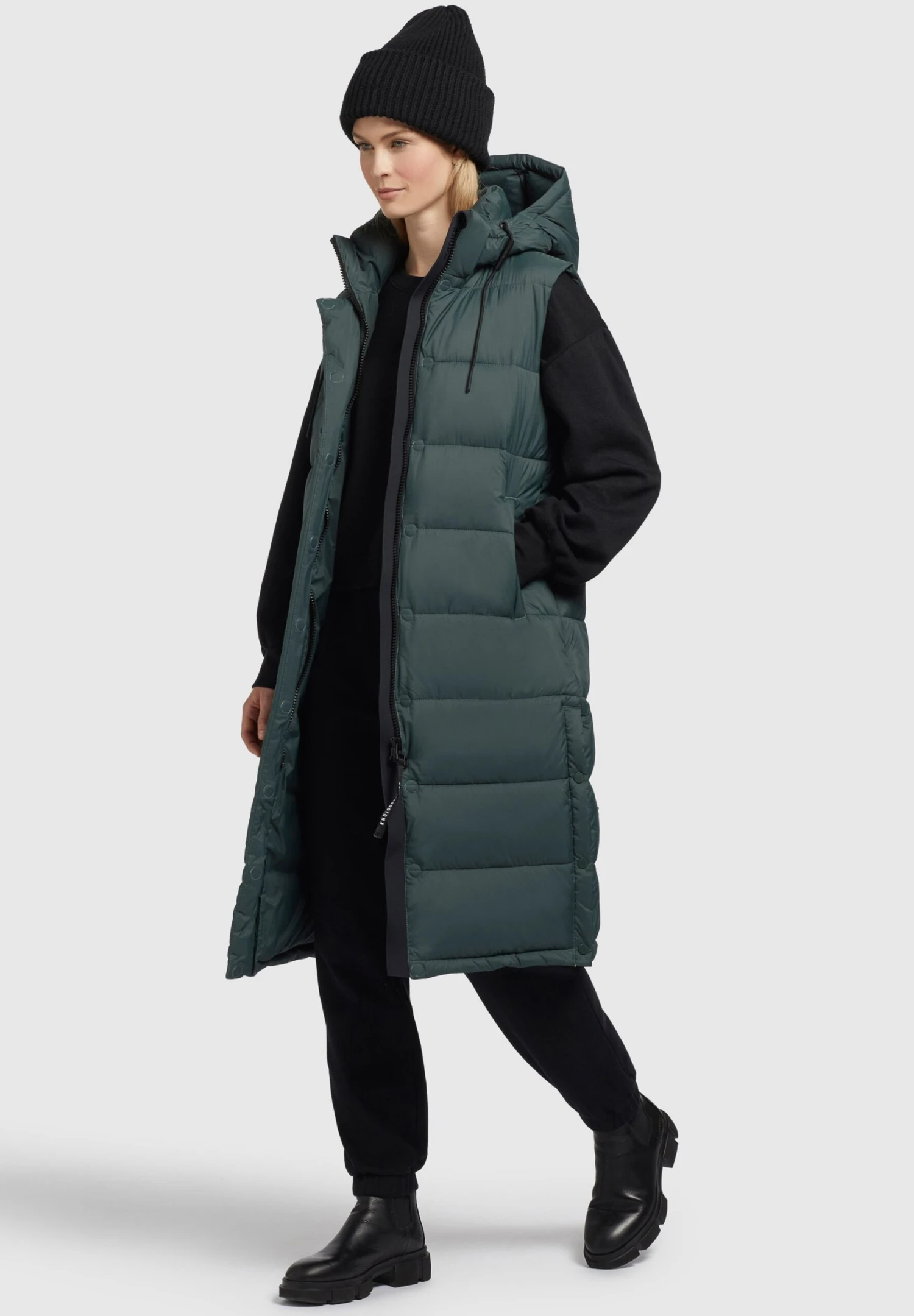 Khujo Tourin2 MattSmanicatoBlaugrün Donna Giacche E Blazer KH121U19X-M11 2 Khujo Tourin2 MattSmanicatoBlaugrün Donna Giacche E Blazer KH121U19X-M11 - immagine 2