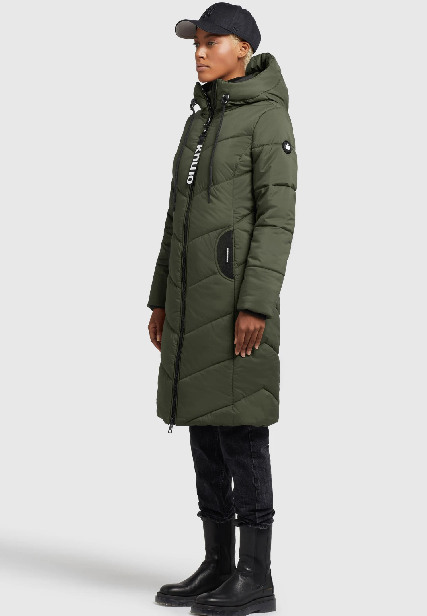 Khujo Aribay3 LightCappotto InvernaleHun Gre Donna Cappotti KH121U19G-N11 6 Khujo Aribay3 LightCappotto InvernaleHun Gre Donna Cappotti KH121U19G-N11 - immagine 6