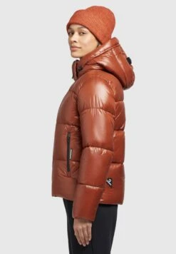 Khujo Valea ShinyGiacca InvernaleRotbraun Donna Giacche E Blazer KH121U1B5-O11 -Vendite Khujo aed3f91c1d65471fab5df670abf53567