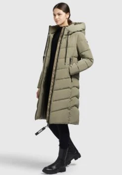 Khujo KlaydCappotto InvernaleBlassgrün Donna Cappotti KH121U19L-M11 -Vendite Khujo aef38dfb3c7a437785f073b35a27811e