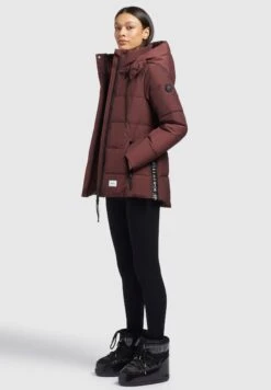 Khujo CineCappotto InvernaleWeinrot Donna Cappotti KH121U1BT-G11 -Vendite Khujo af6e7f2f224640cda4e3501995bd6e24