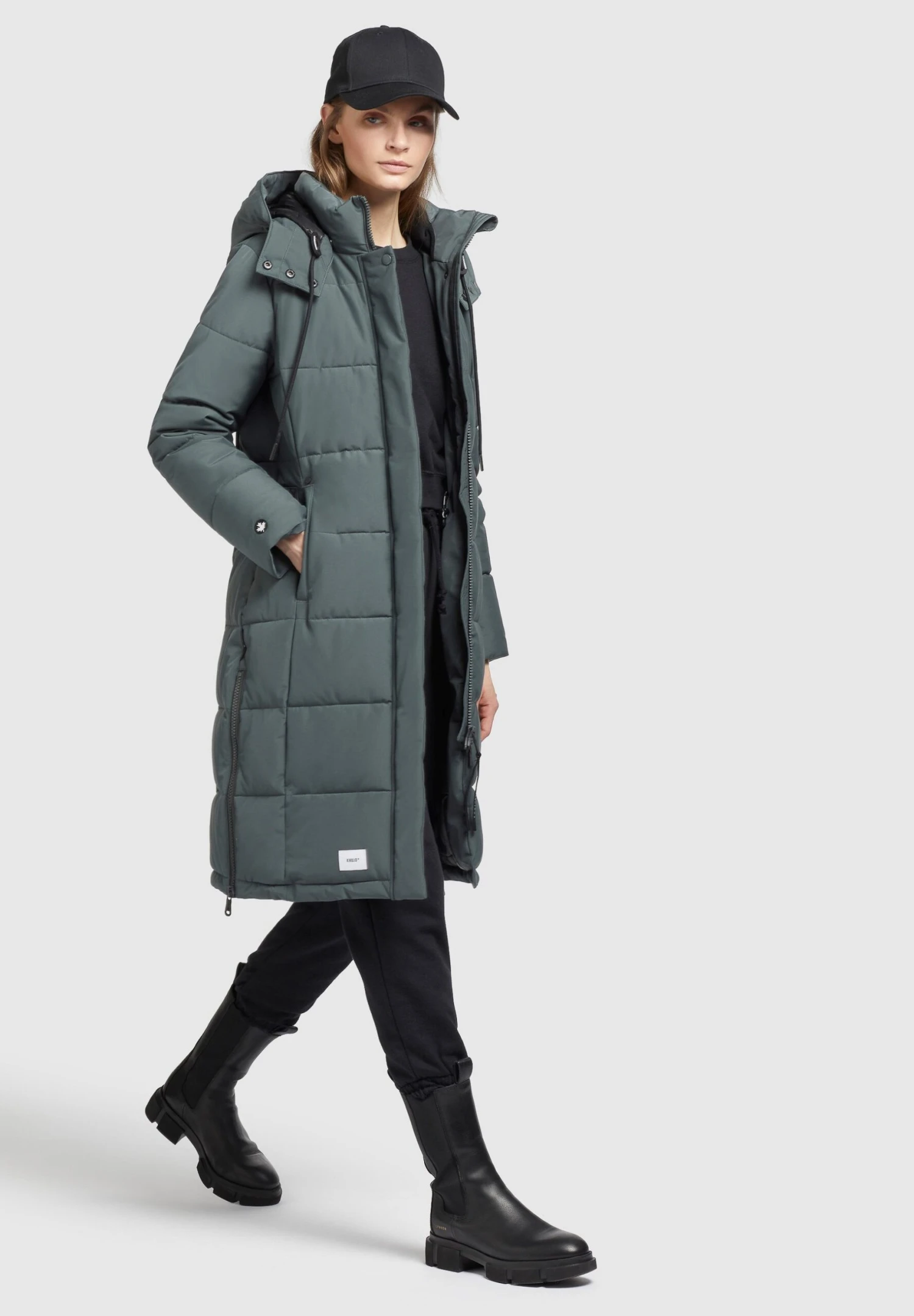 Khujo ClivCappotto CortoTürkisgrün Donna Cappotti KH121U15G-L11 7 Khujo ClivCappotto CortoTürkisgrün Donna Cappotti KH121U15G-L11 - immagine 7