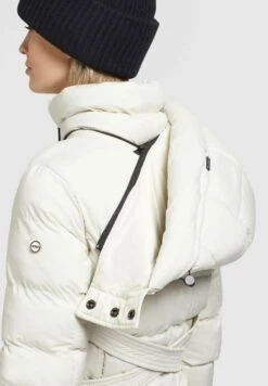Khujo OlallaCappotto InvernaleWeiß Donna Cappotti KH121U14J-A11 -Vendite Khujo b02ec16076844a82b669aacfa761cecc