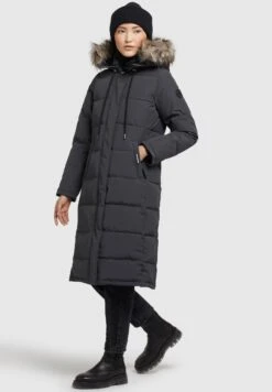 Khujo LollCappotto InvernaleGrau Donna Cappotti KH121U163-C11 -Vendite Khujo b047a68de50e4827bd15dc3f3817e414