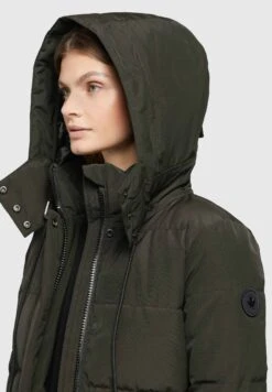 Khujo EuniceCappotto InvernaleDunkeloliv Donna Cappotti KH121U168-N11 -Vendite Khujo b0ead545ec83476989192eff568c4de3