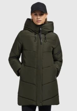 Khujo Jordis4Cappotto InvernaleDunkelgrün Donna Cappotti KH121U1DK-M11