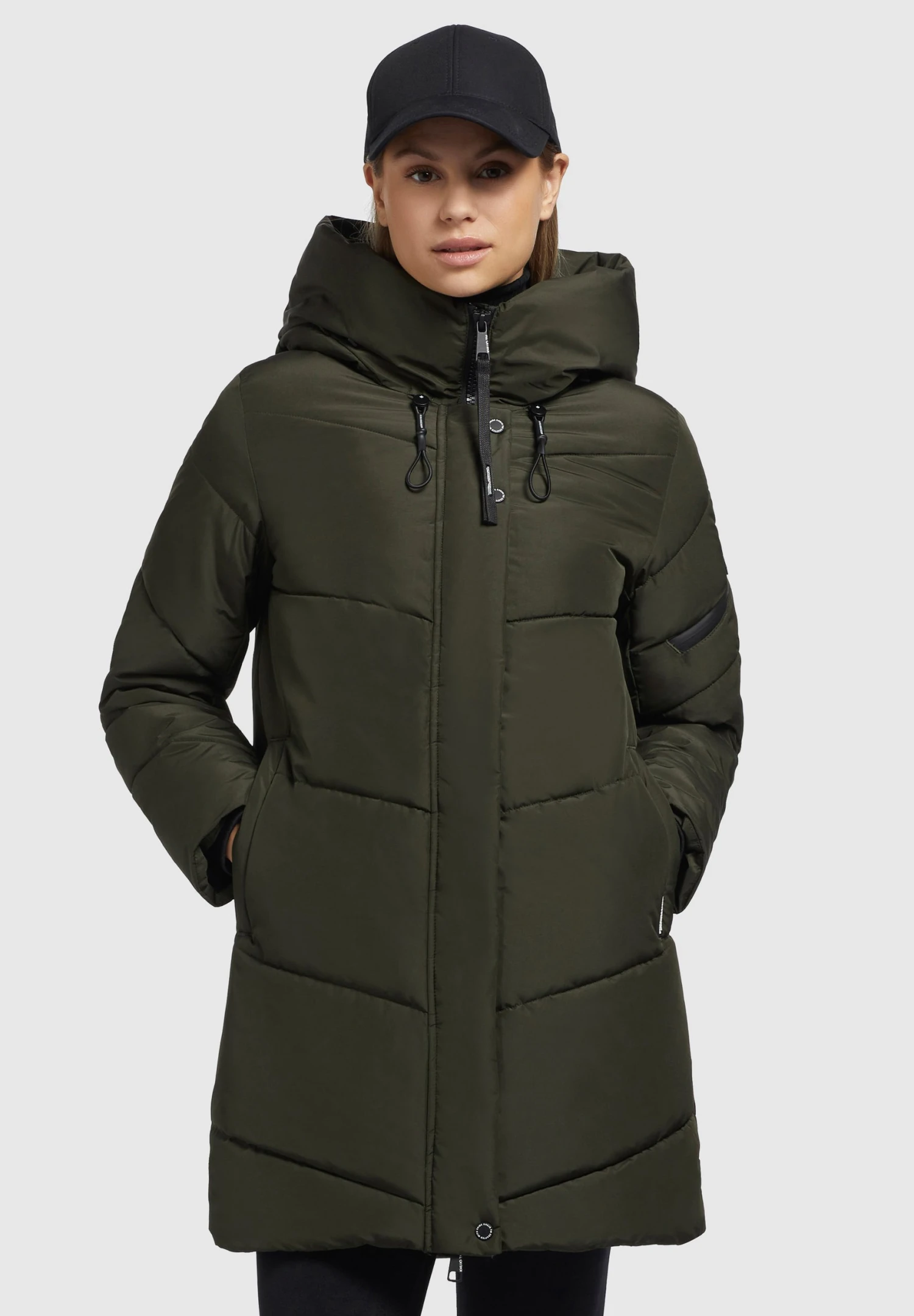 Khujo Jordis4Cappotto InvernaleDunkelgrün Donna Cappotti KH121U1DK-M11 1 Khujo Jordis4Cappotto InvernaleDunkelgrün Donna Cappotti KH121U1DK-M11