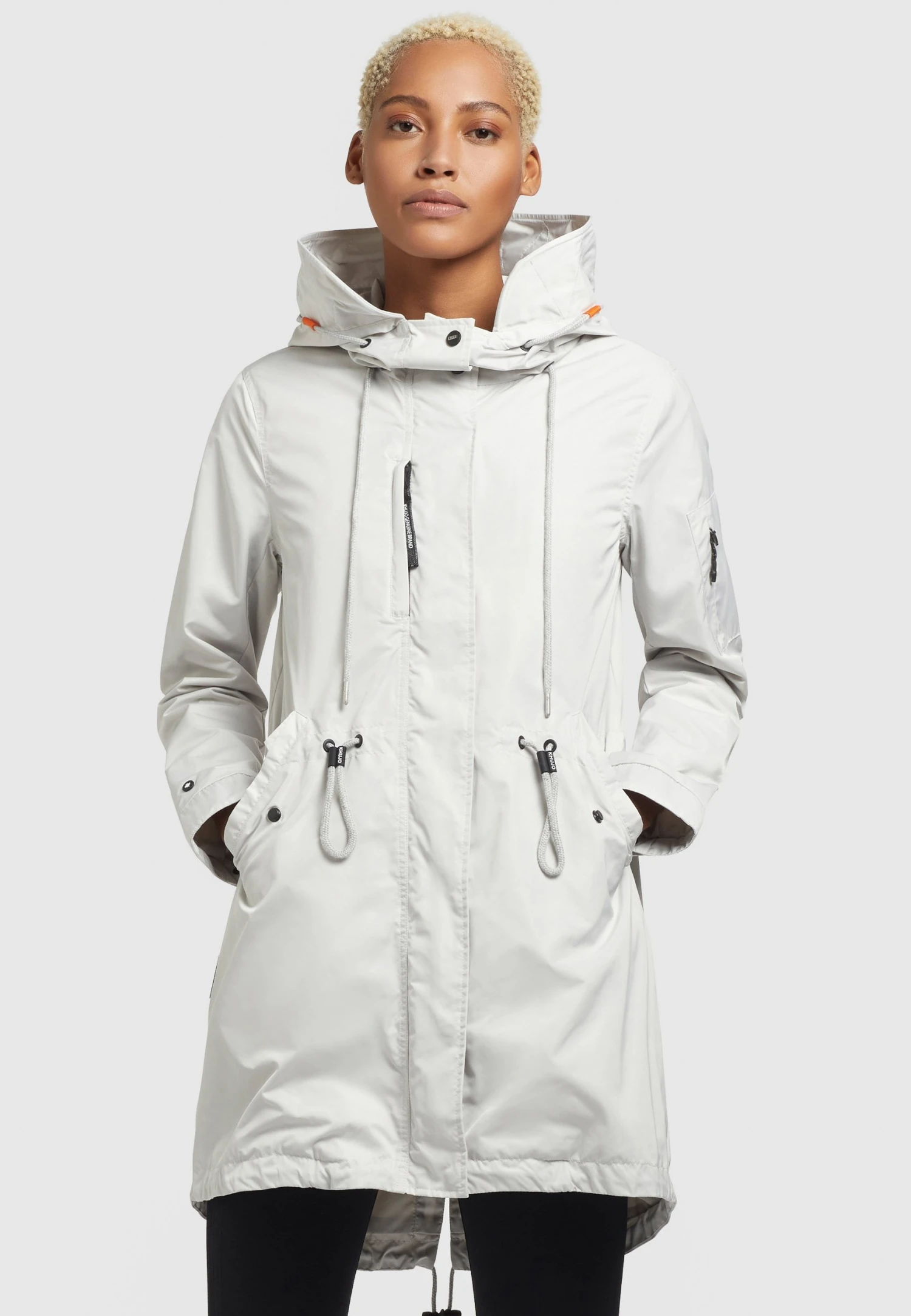 Khujo Dayes - Parka - Hellgrau 1 Khujo Dayes - Parka - Hellgrau