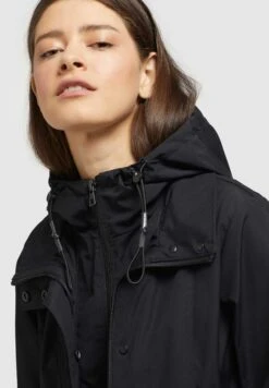 Khujo FelinaImpermeabileSchwarz Donna Giacche E Blazer KH121U12Z-Q11 -Vendite Khujo b2b4387c4f514b72b5c9e9ca7695741e