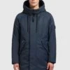 Khujo HantCappotto InvernaleDunkelblau Uomo Cappotti KH122T0FY-K11