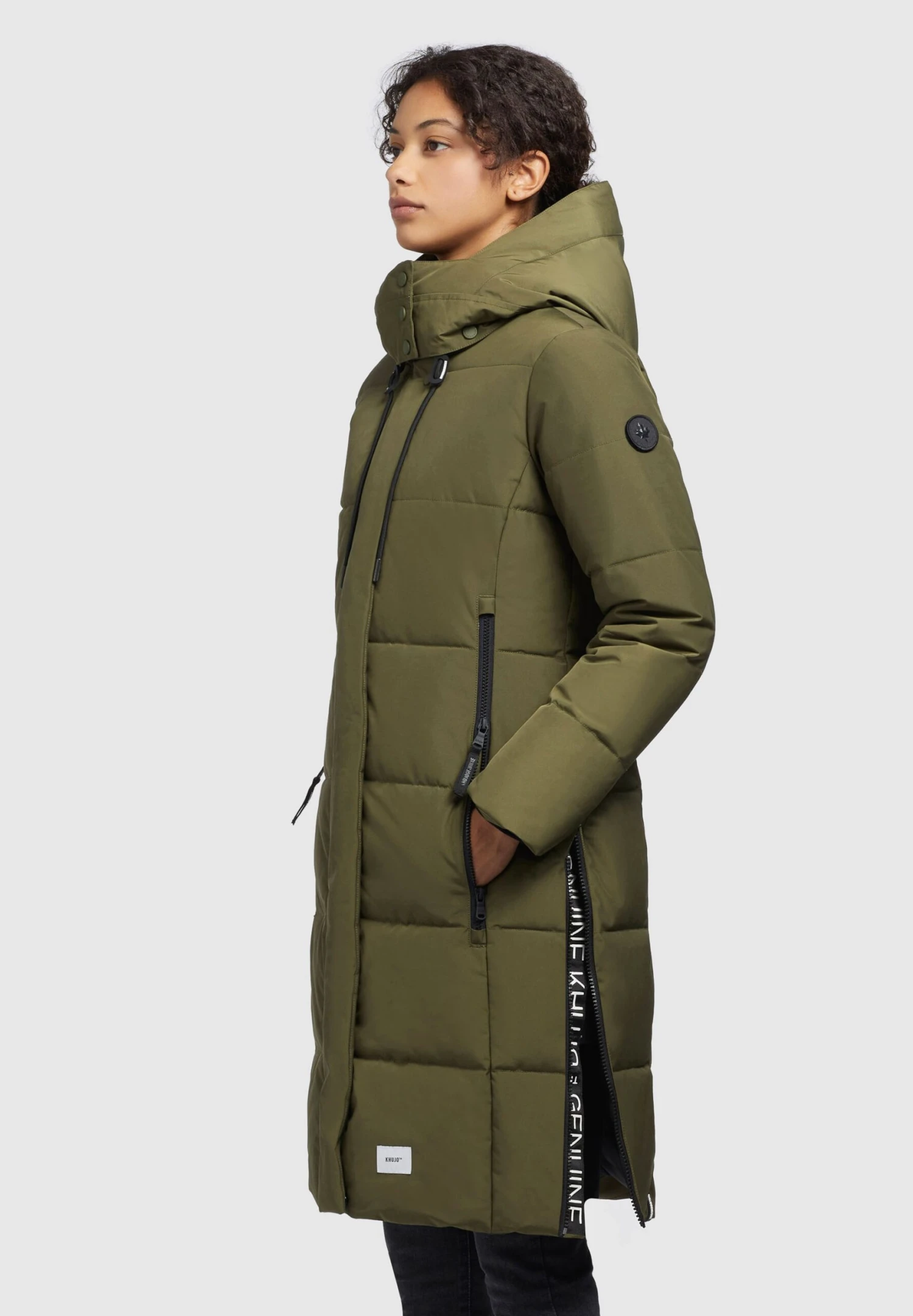 Khujo ViolaCappotto InvernaleOliv Donna Cappotti KH121U1AL-N11 7 Khujo ViolaCappotto InvernaleOliv Donna Cappotti KH121U1AL-N11 - immagine 7