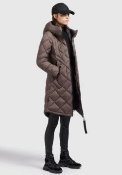 Khujo ZaritaCappotto InvernaleTaupe Donna Cappotti KH121U1B4-B11 -Vendite Khujo b7c87cf10be64347af91fa3a52d87f9c