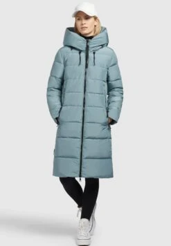 Khujo Jilias4Cappotto InvernaleBlaugrau Hell Donna Cappotti KH121U1D4-K11 -Vendite Khujo b8e53a940f084ce0adda9d282fc71941