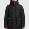 Khujo Mantel Vivas2Cappotto InvernaleSchwarz Uomo Cappotti KH122T0FP-Q11