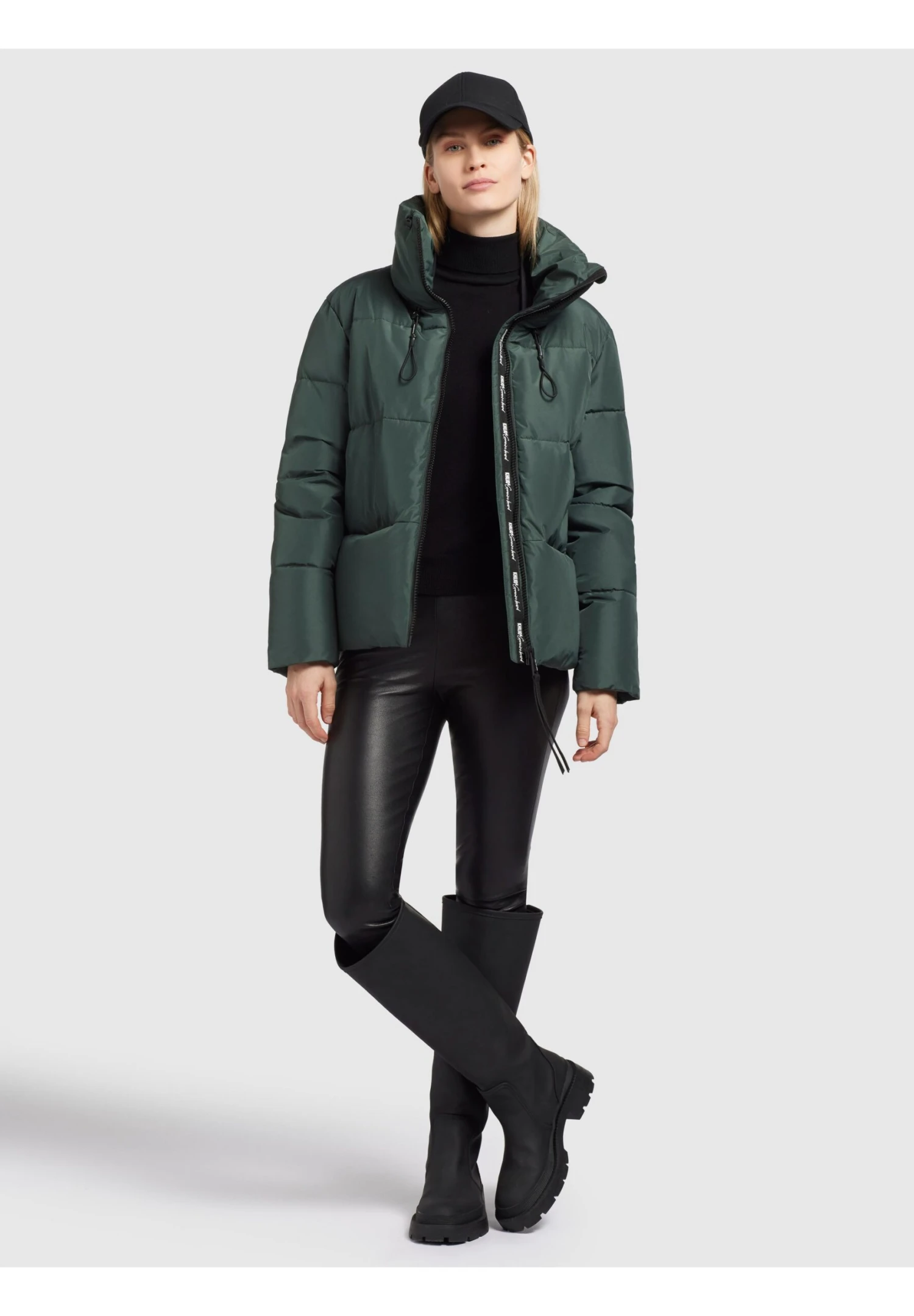 Khujo FlaraGiacca InvernaleBlaugrün Donna Giacche E Blazer KH121U1A5-M11 2 Khujo FlaraGiacca InvernaleBlaugrün Donna Giacche E Blazer KH121U1A5-M11 - immagine 2